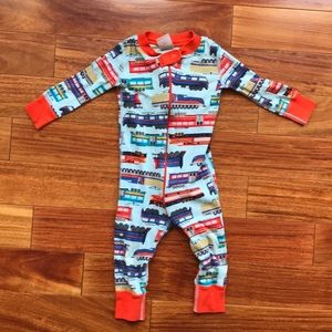 Train pajamas 9-18 months